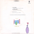 Duchess cover back
